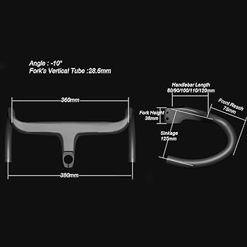 Amazon.co.jp: 360 ミリメートル幅ロードバイクハンドルバー 80